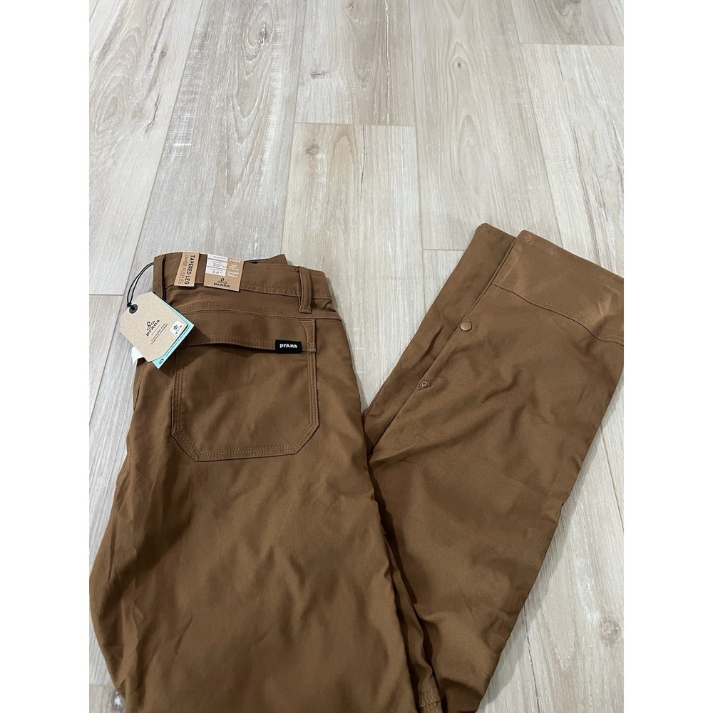 PrAna Stretch Zion II Slim Pants Men's 30/34 Sepia….cargo